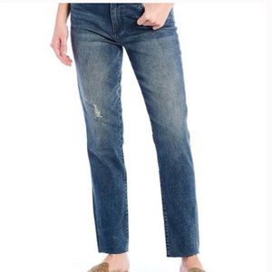Kut from the Kloth Chrissie High Rise Slim Straight Leg Size 0.